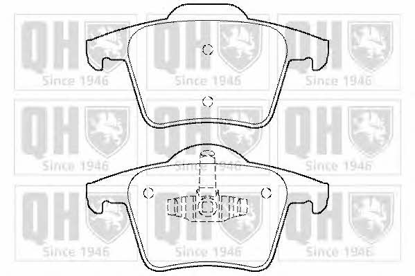 Quinton Hazell BP1471 Brake Pad Set, disc brake BP1471