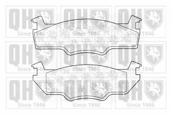 Quinton Hazell BP238 Brake Pad Set, disc brake BP238