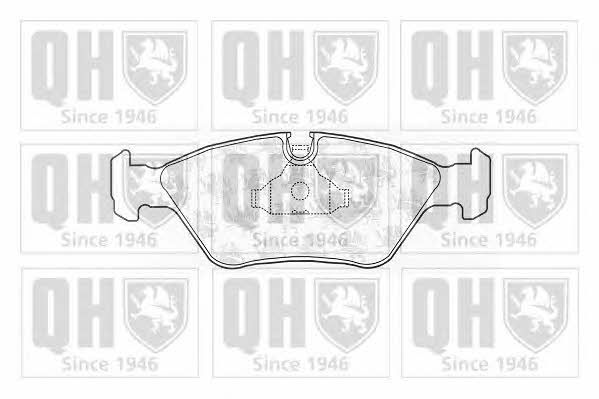 Quinton Hazell BP243 Brake Pad Set, disc brake BP243