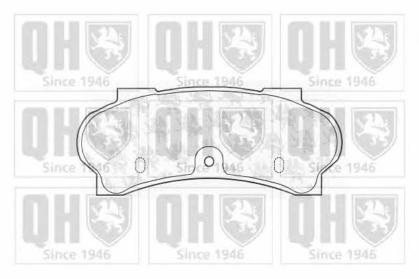 Quinton Hazell BP398 Brake Pad Set, disc brake BP398