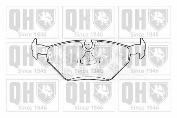 Quinton Hazell BP532 Brake Pad Set, disc brake BP532