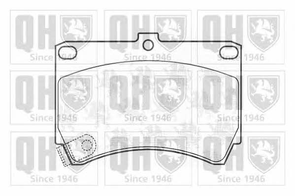 Quinton Hazell BP567 Brake Pad Set, disc brake BP567