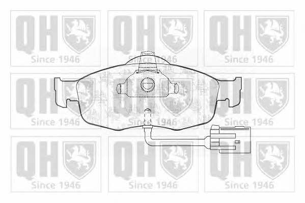 Quinton Hazell BP599 Brake Pad Set, disc brake BP599