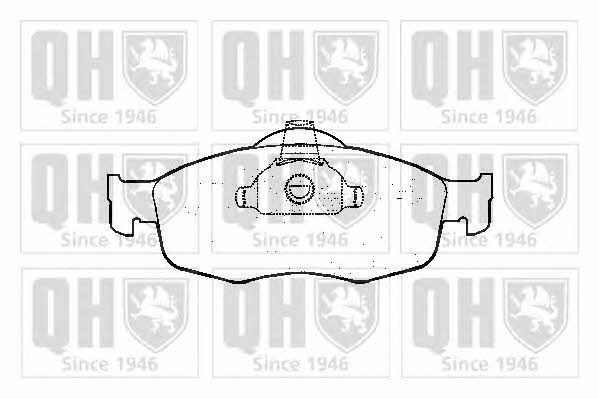 Quinton Hazell BP600 Brake Pad Set, disc brake BP600