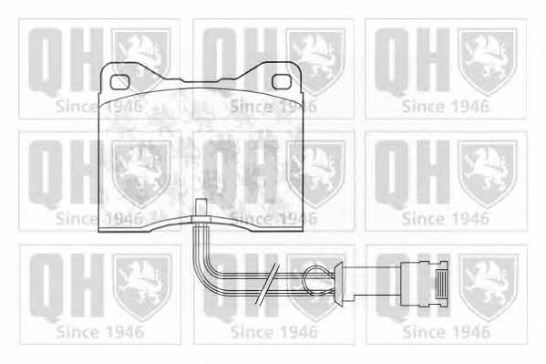 Quinton Hazell BP652 Brake Pad Set, disc brake BP652