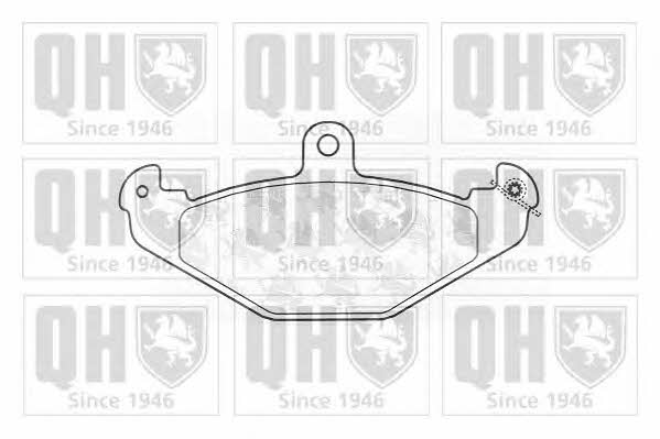 Quinton Hazell BP696 Brake Pad Set, disc brake BP696