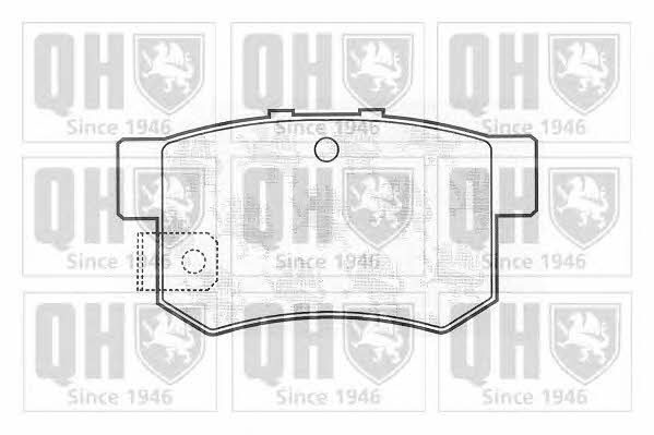 Quinton Hazell BP704 Brake Pad Set, disc brake BP704