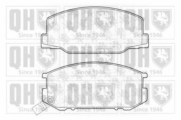 Quinton Hazell BP708 Brake Pad Set, disc brake BP708