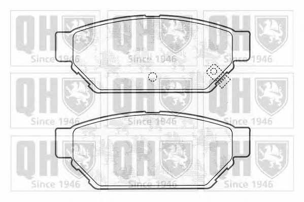 Quinton Hazell BP798 Brake Pad Set, disc brake BP798