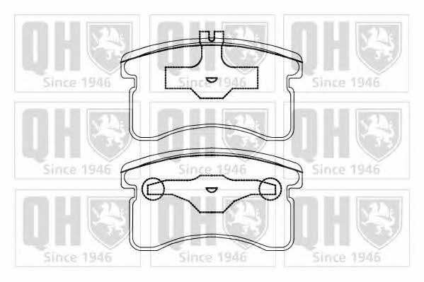 Quinton Hazell BP805 Brake Pad Set, disc brake BP805