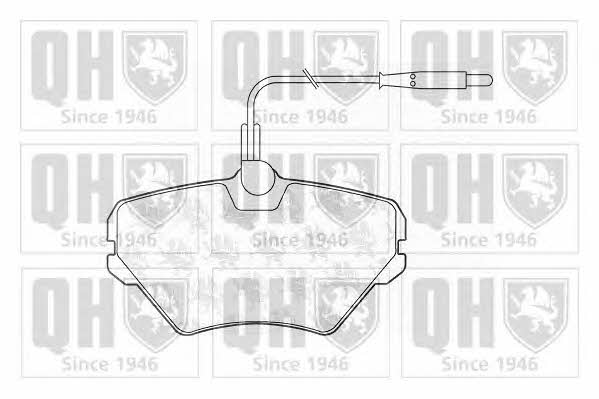 Quinton Hazell BP818 Brake Pad Set, disc brake BP818