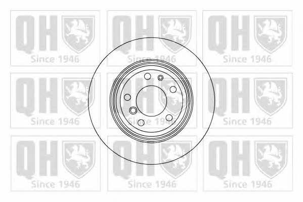 Quinton Hazell BDC4786 Rear ventilated brake disc BDC4786