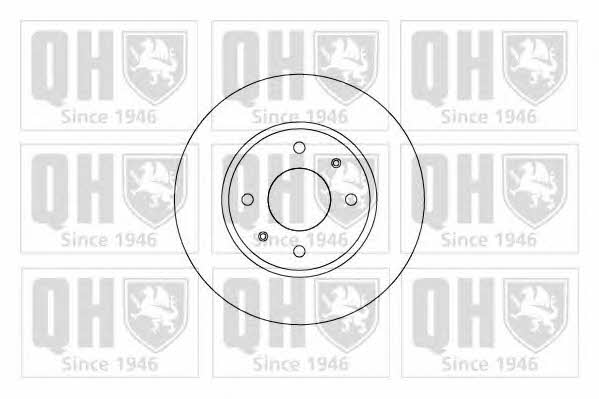 Quinton Hazell BDC4885 Front brake disc ventilated BDC4885