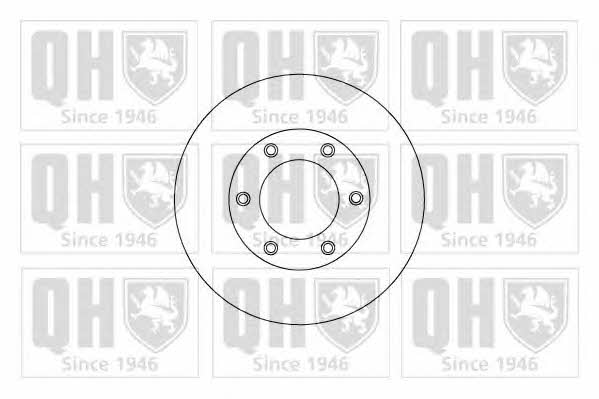 Quinton Hazell BDC5108 Front brake disc ventilated BDC5108
