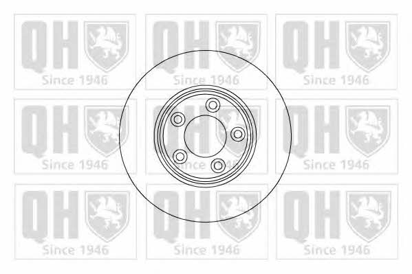 Quinton Hazell BDC5119 Front brake disc ventilated BDC5119