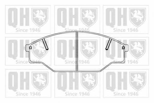Quinton Hazell BP856 Brake Pad Set, disc brake BP856