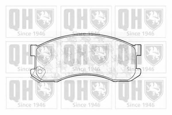 Quinton Hazell BP893 Brake Pad Set, disc brake BP893