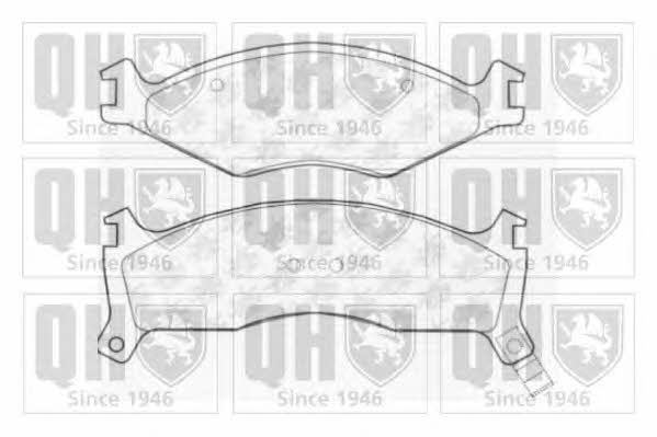 Quinton Hazell BP916 Brake Pad Set, disc brake BP916