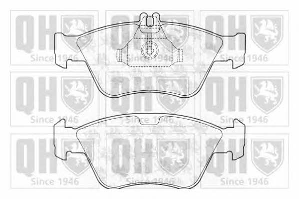 Quinton Hazell BP919 Brake Pad Set, disc brake BP919