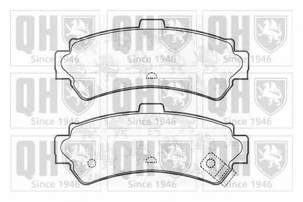 Quinton Hazell BP961 Brake Pad Set, disc brake BP961