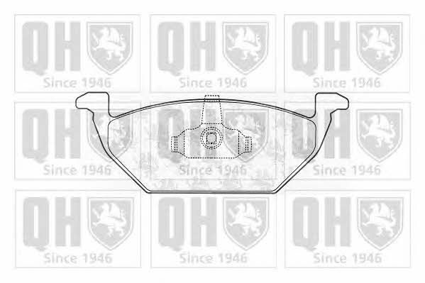 Quinton Hazell BP967 Brake Pad Set, disc brake BP967