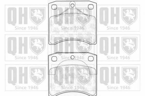 Quinton Hazell BP978 Brake Pad Set, disc brake BP978