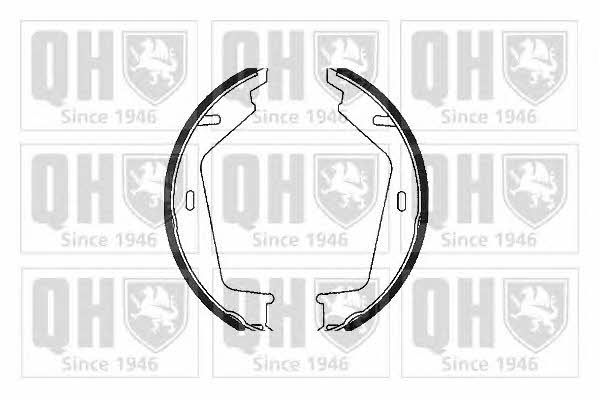 Quinton Hazell BS1082 Parking brake shoes BS1082