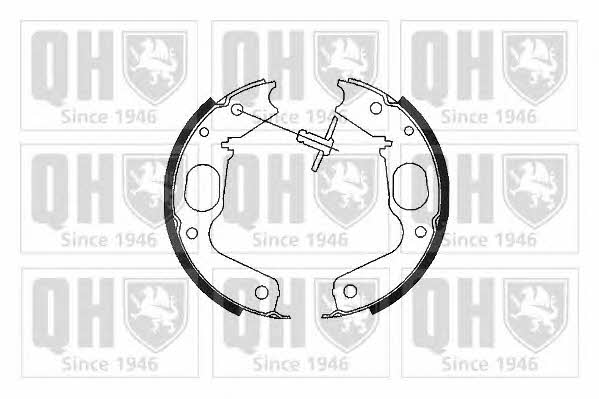 Quinton Hazell BS1096 Parking brake shoes BS1096
