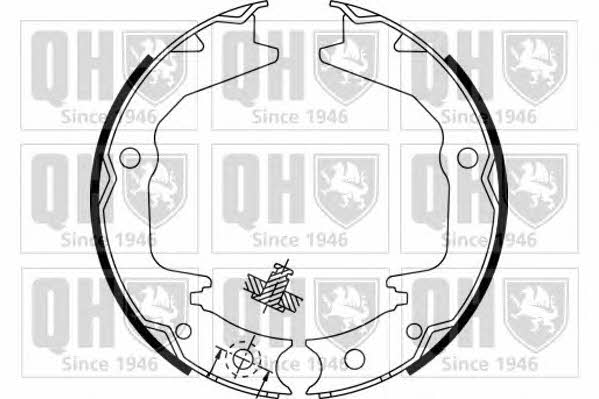 Quinton Hazell BS1138 Parking brake shoes BS1138