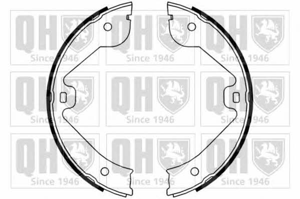 Quinton Hazell BS1165 Parking brake shoes BS1165