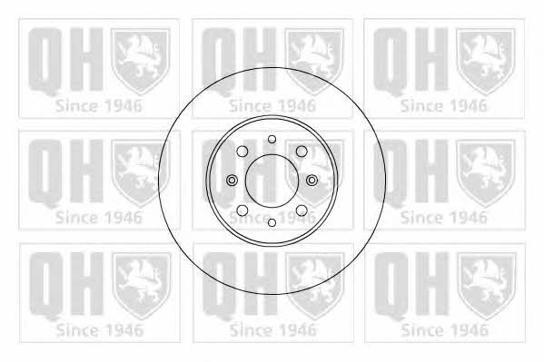 Quinton Hazell BDC5211 Front brake disc ventilated BDC5211