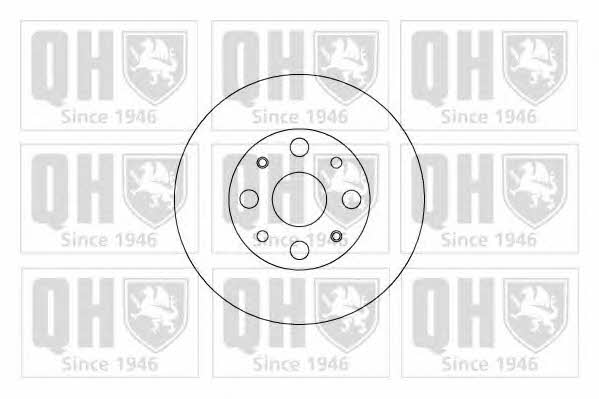 Quinton Hazell BDC5212 Front brake disc ventilated BDC5212