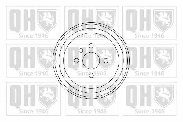 Quinton Hazell BDR108 Rear brake drum BDR108