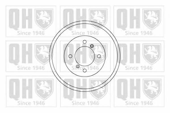 Quinton Hazell BDR233 Rear brake drum BDR233