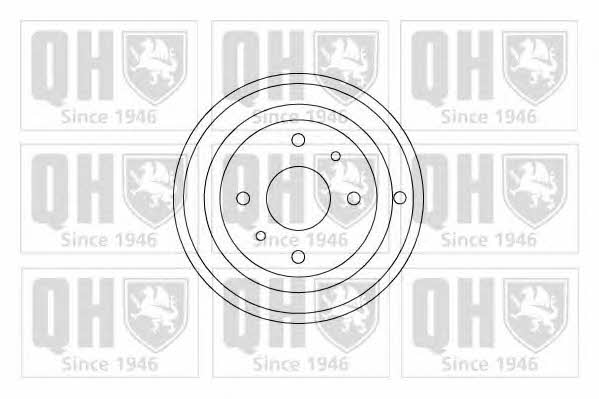 Quinton Hazell BDR390 Rear brake drum BDR390