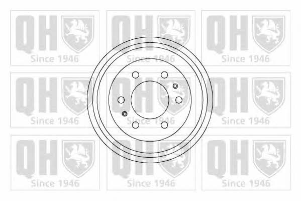 Quinton Hazell BDR415 Rear brake drum BDR415