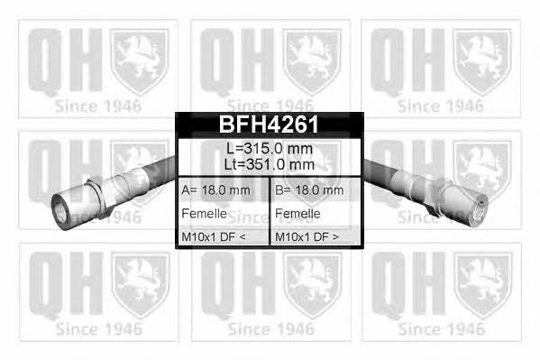 Quinton Hazell BFH4261 Brake Hose BFH4261