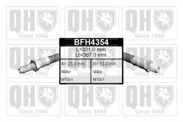 Quinton Hazell BFH4354 Brake Hose BFH4354