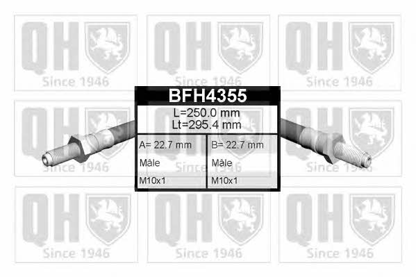 Quinton Hazell BFH4355 Brake Hose BFH4355