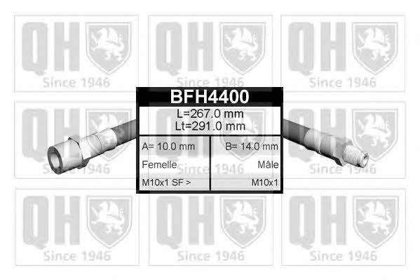 Quinton Hazell BFH4400 Brake Hose BFH4400