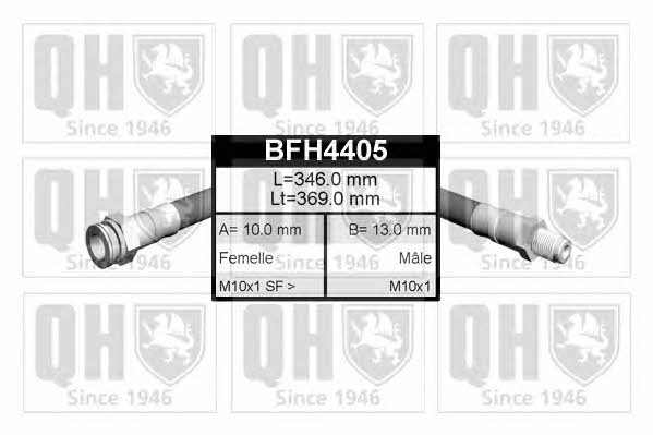 Quinton Hazell BFH4405 Brake Hose BFH4405