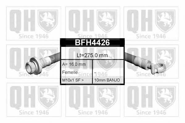 Quinton Hazell BFH4426 Brake Hose BFH4426