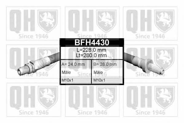 Quinton Hazell BFH4430 Brake Hose BFH4430