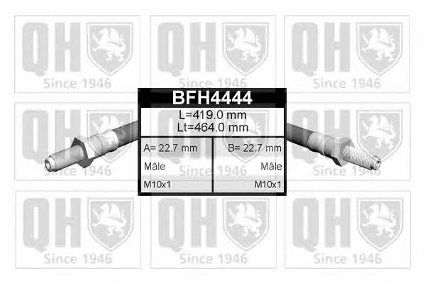 Quinton Hazell BFH4444 Brake Hose BFH4444