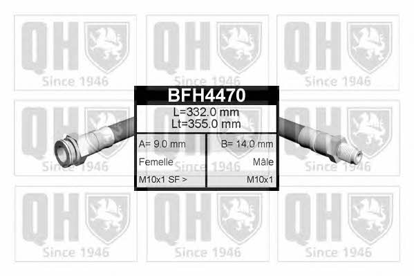 Quinton Hazell BFH4470 Brake Hose BFH4470