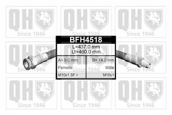 Quinton Hazell BFH4518 Brake Hose BFH4518