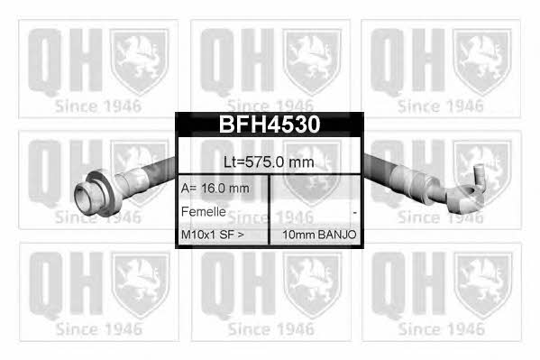 Quinton Hazell BFH4530 Brake Hose BFH4530