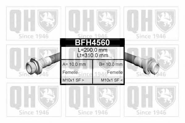 Quinton Hazell BFH4560 Brake Hose BFH4560