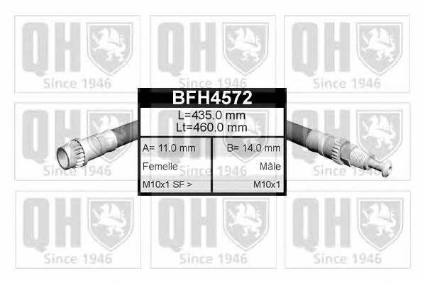 Quinton Hazell BFH4572 Brake Hose BFH4572