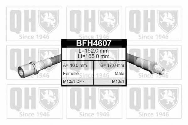 Quinton Hazell BFH4607 Brake Hose BFH4607